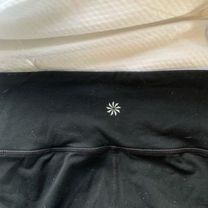athleta leggings, black, worn three times
